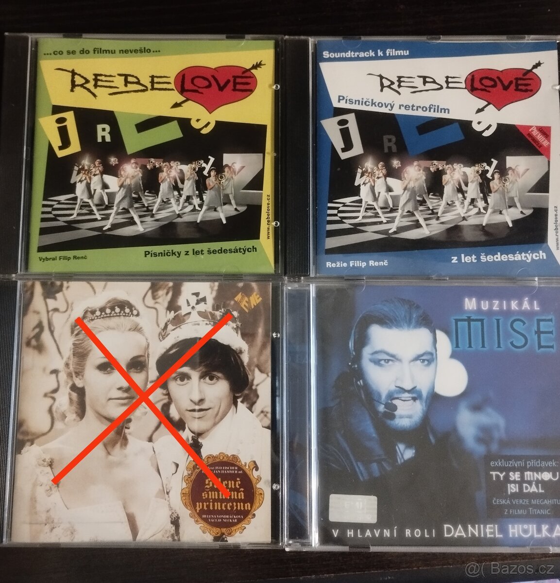 CD různé