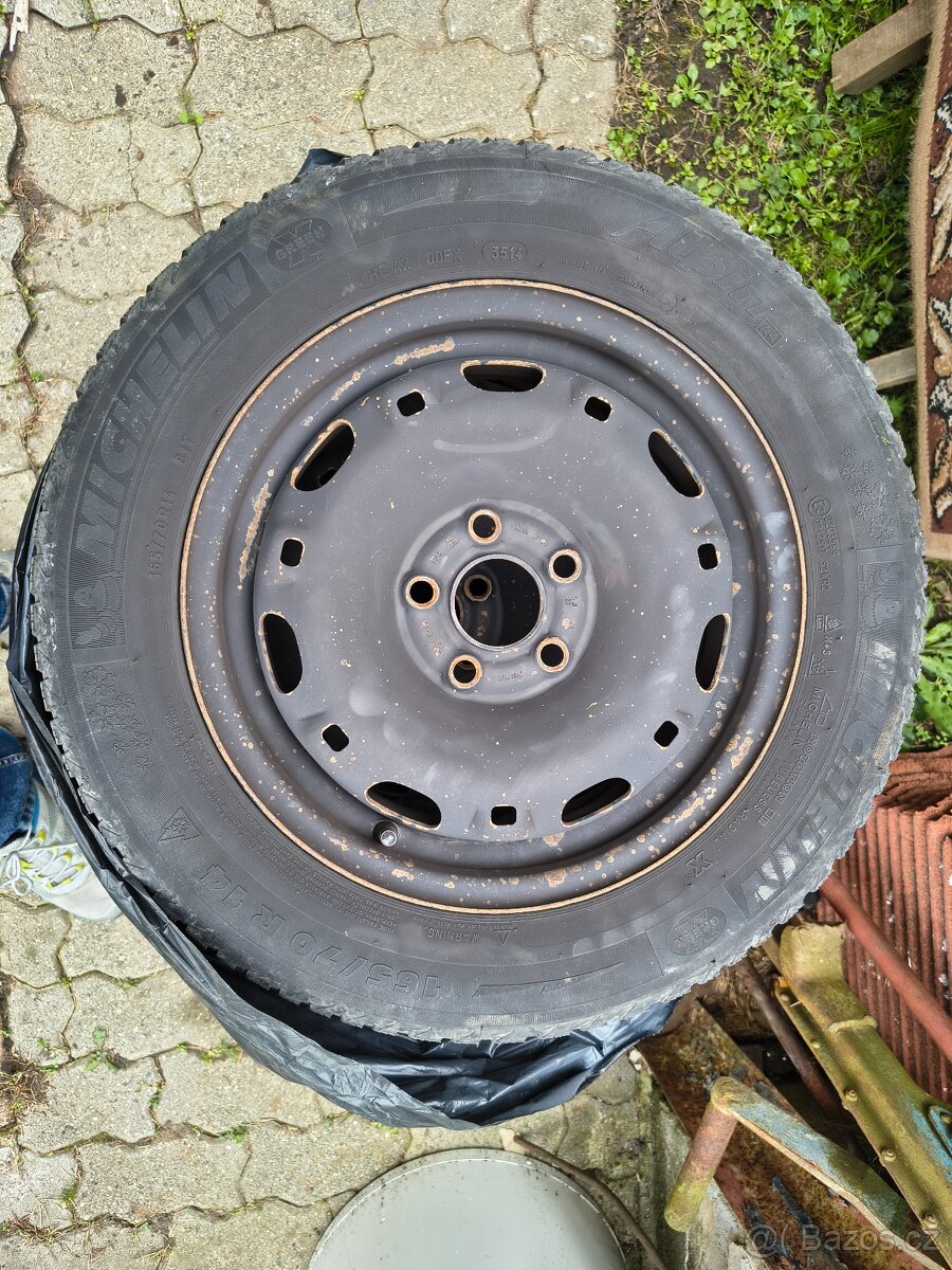 Plechové disky 165/70 R14