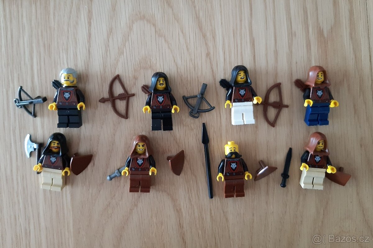 Predám LEGO mix nových figúrok wolfpack