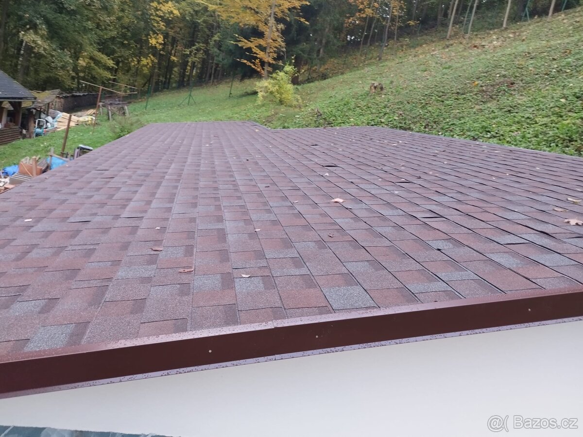 Asfaltová střešní krytina nová 12m2
