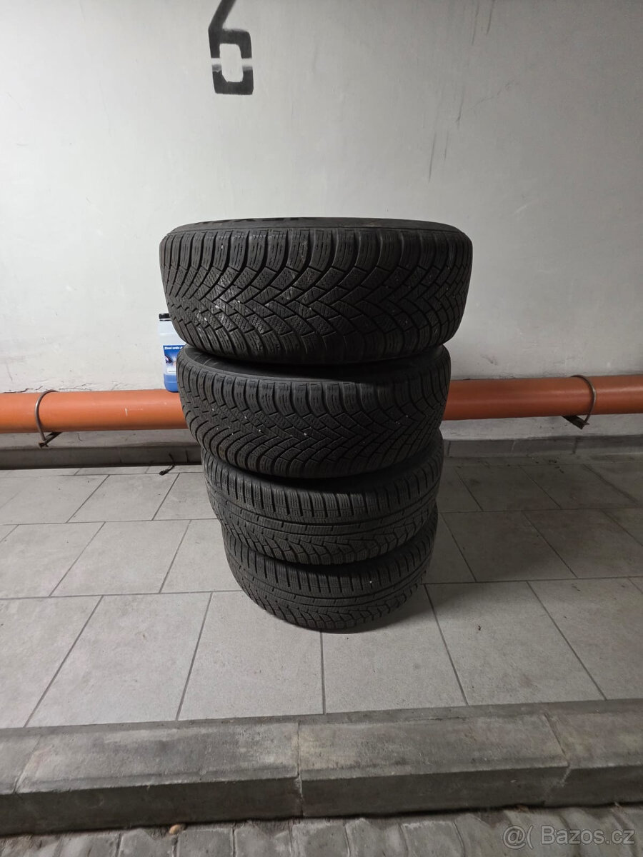 Alu kola origo Peugeot + zimní pneu