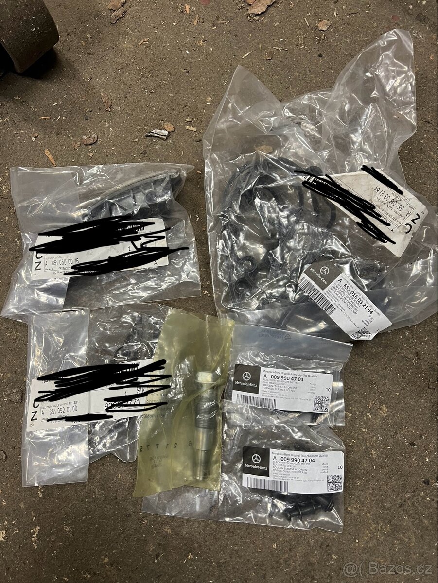 Mercedes om651 rozvodová sada