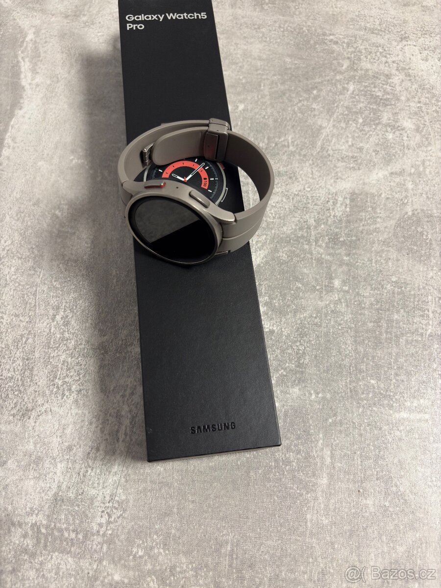 Chytré hodinky samsung galaxy watch 5 pro 45mm