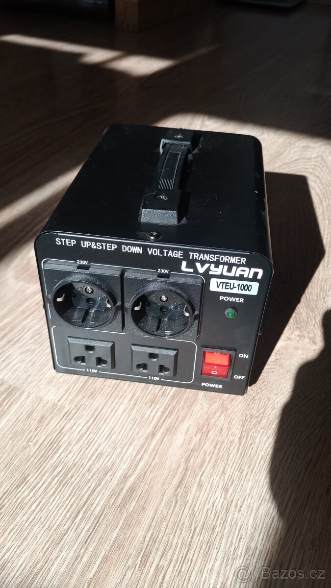 Tranformátor napětí 1000w