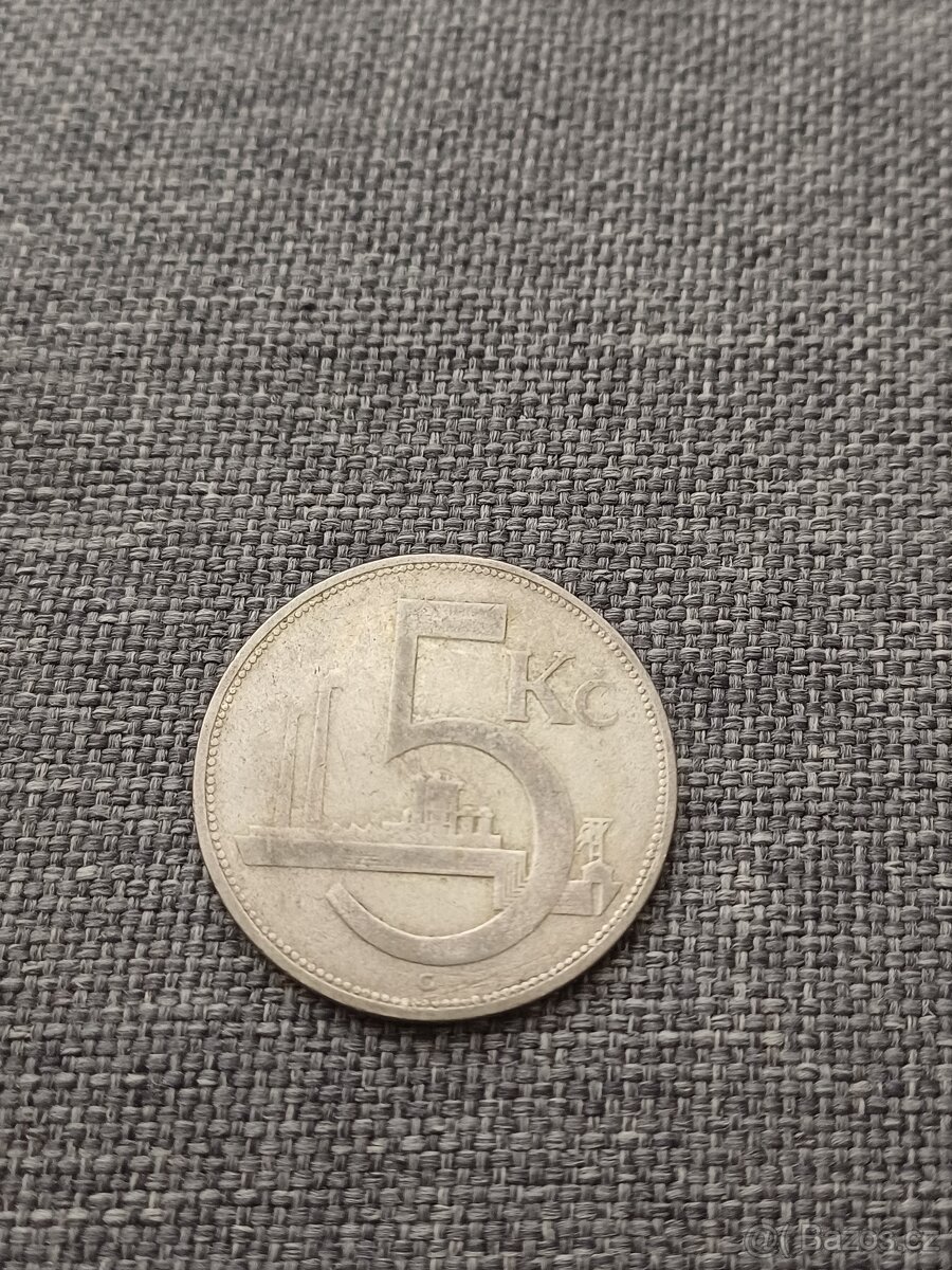 5 koruna 1932 vzácná