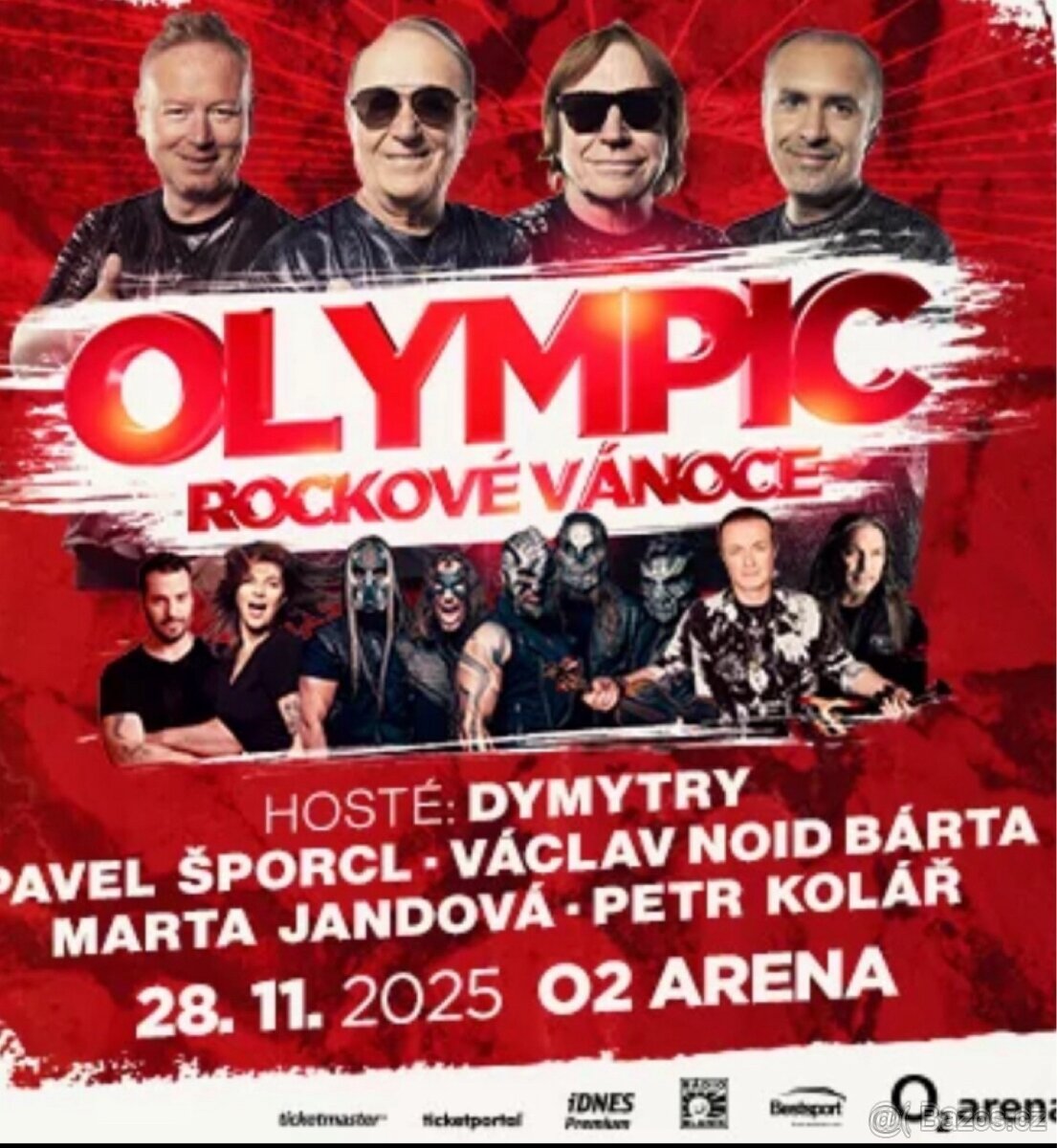 Klubové VIP - OLYMPIC, O2 Arena 28.11.2025