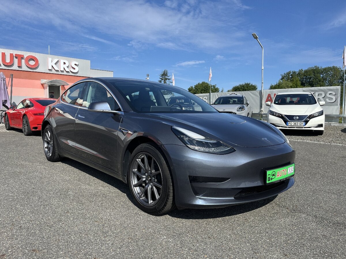 Tesla 3 SR, 239KW,60KWh, SOH 87%, vč. DPH
