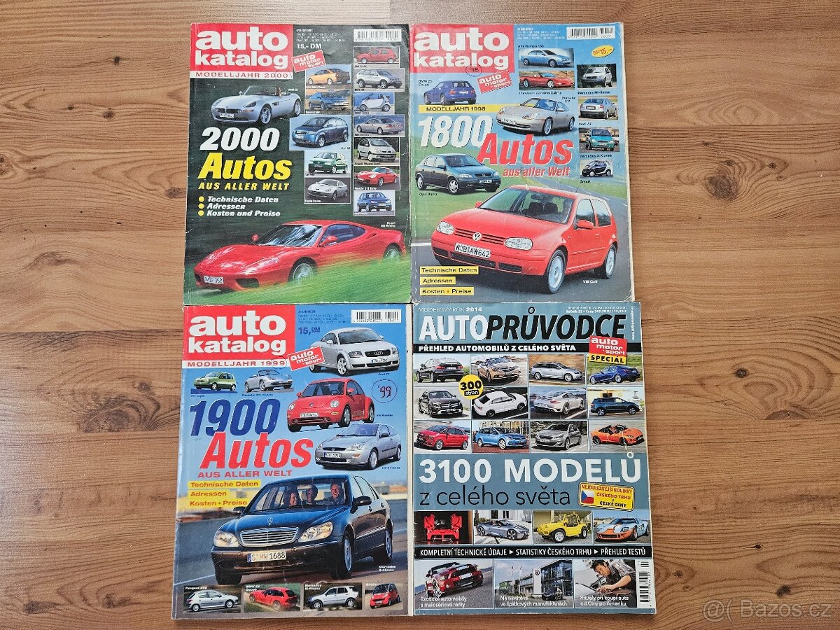 Auto katalog 1998, 1999, 2000, 2014