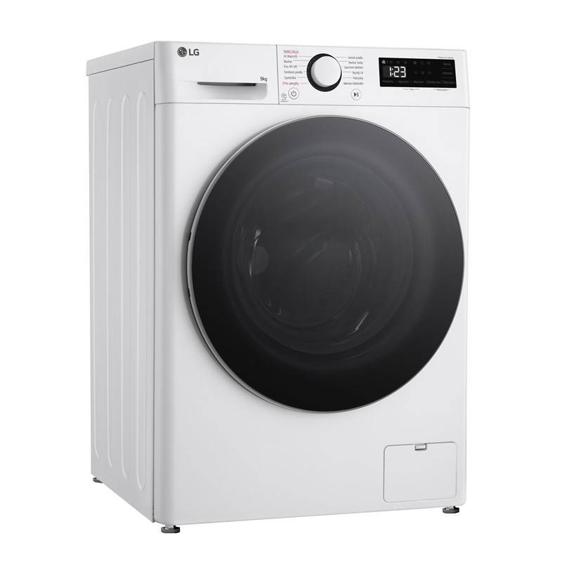 Pračka LG FLR5A92WS bílá, 9Kg, Parní, AI DD™ + AI Wash