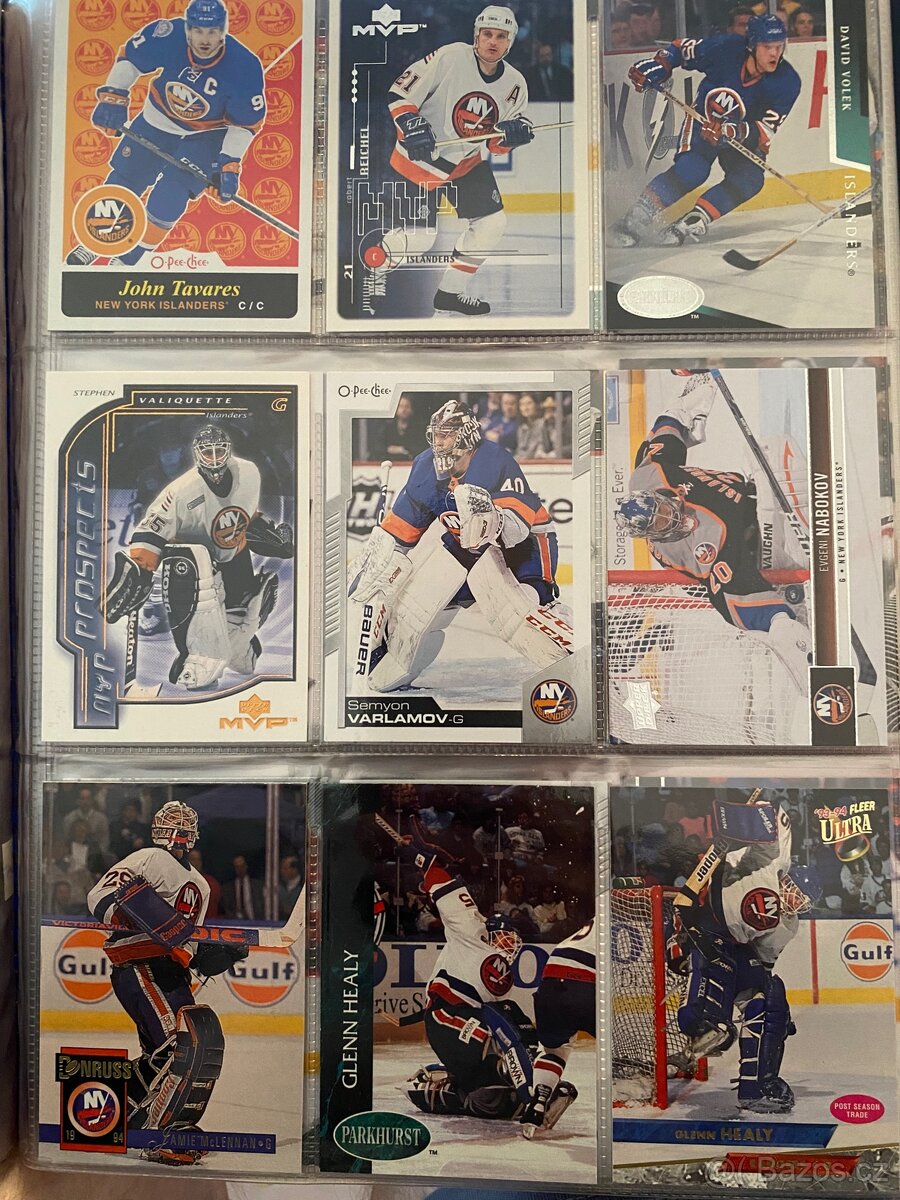 HOKEJOVÉ KARTY NHL NY ISLANDERS