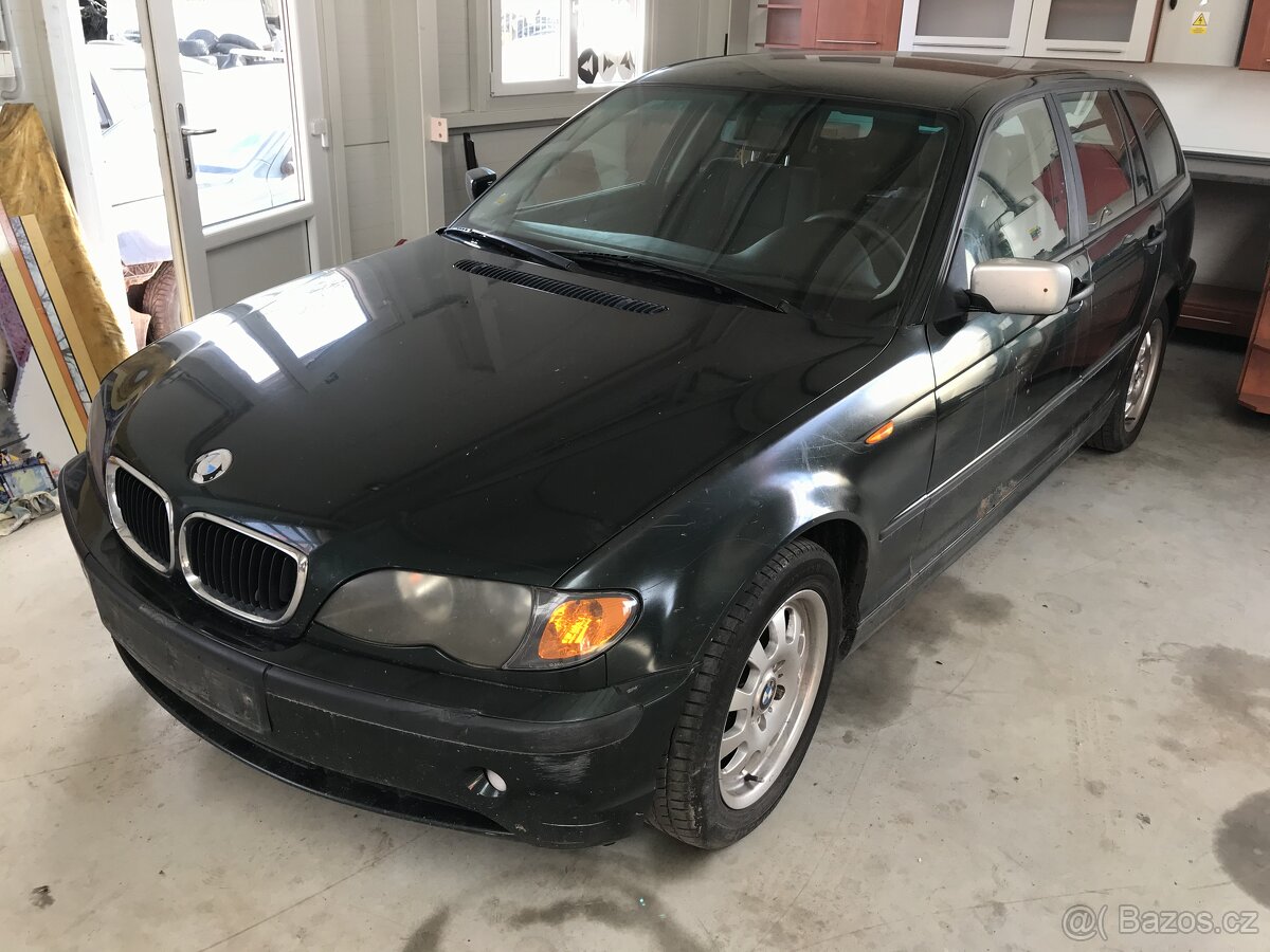 BMW 320d 85kW E46 2003 - kod 204D4 - díly