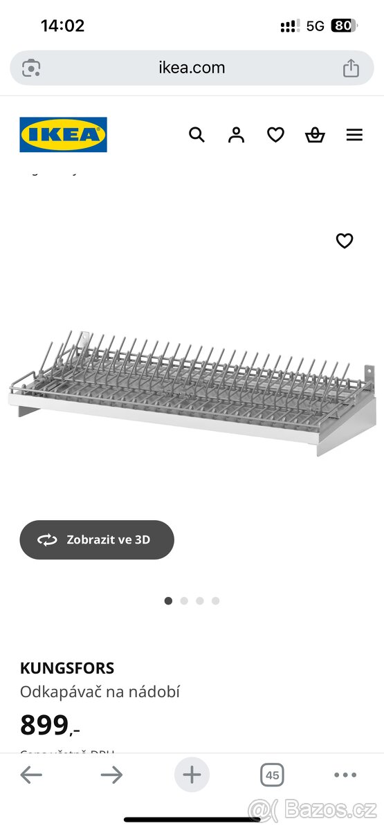 Odkapávač na nádobí KUNGSFORS