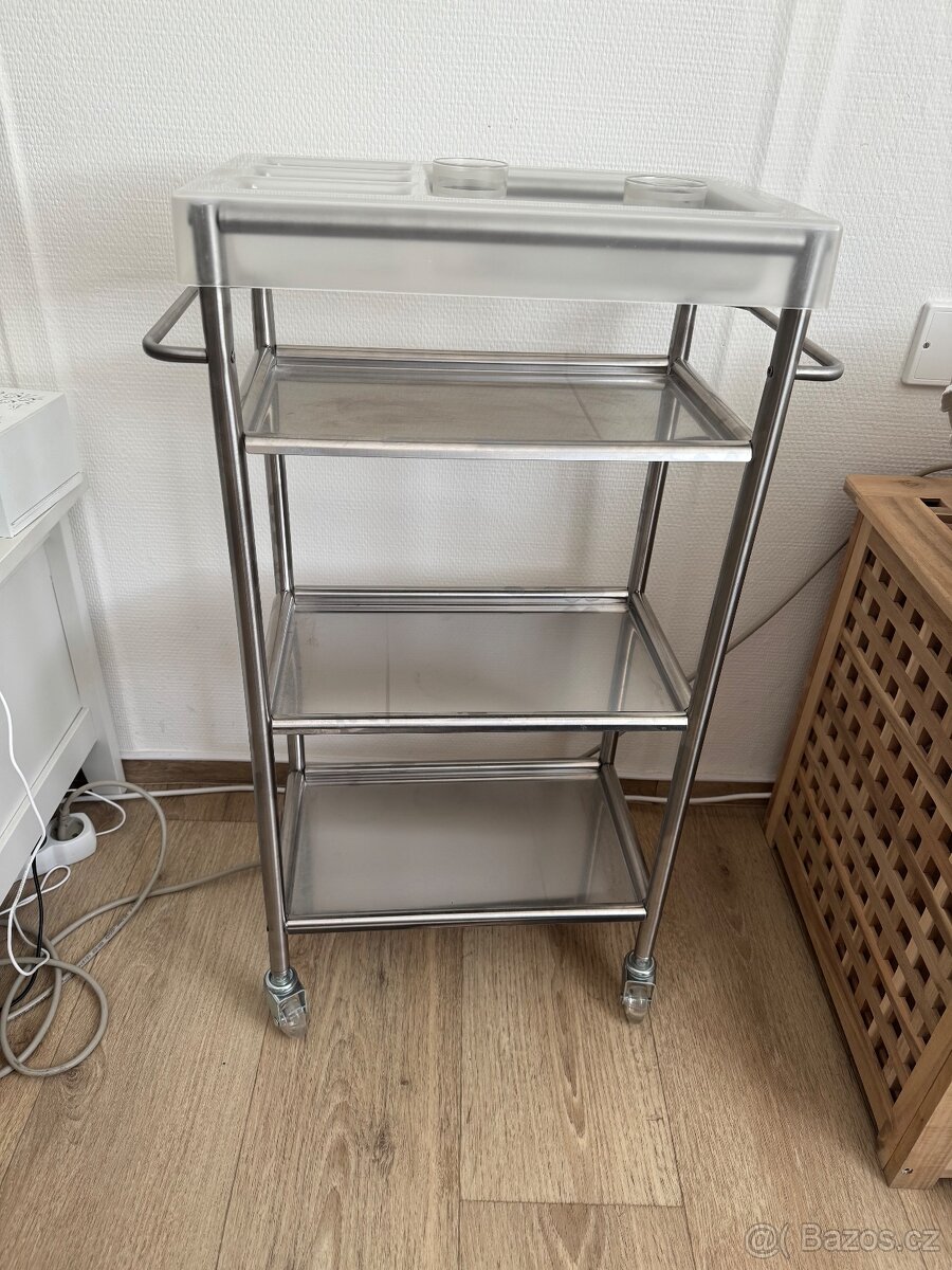 Kosmetický stolek, nerezový