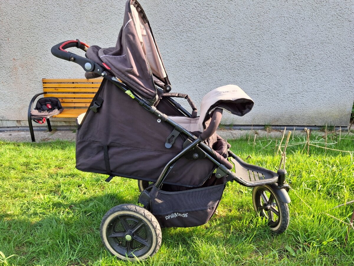 Sourozenecký kočár Phil & Teds Sport