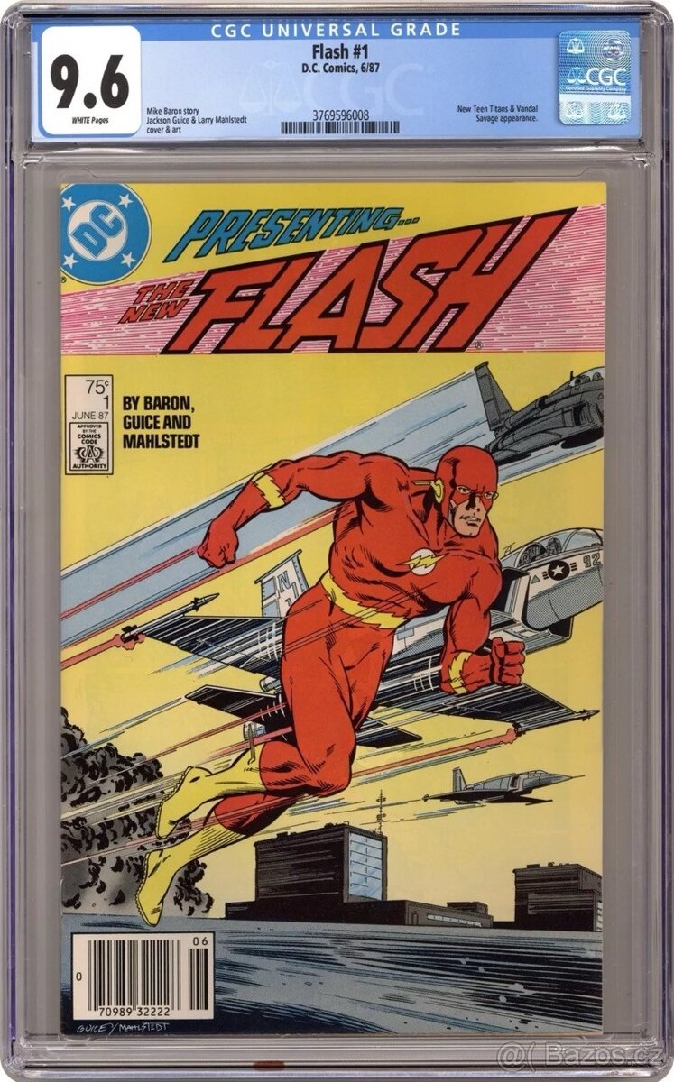 Komiks Flash #1, 1987, CGC 9.6