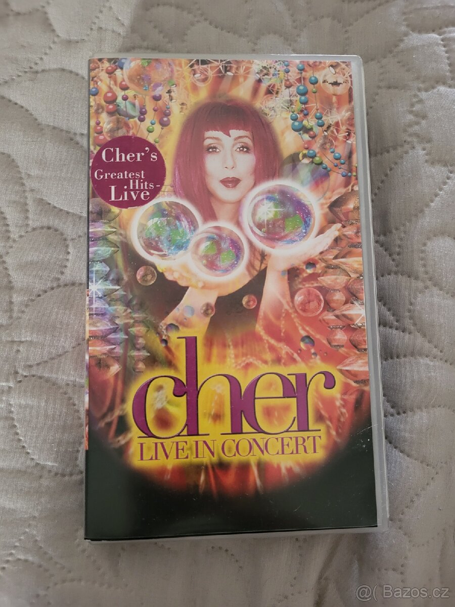VHS CHER LIVE IN CONCERT