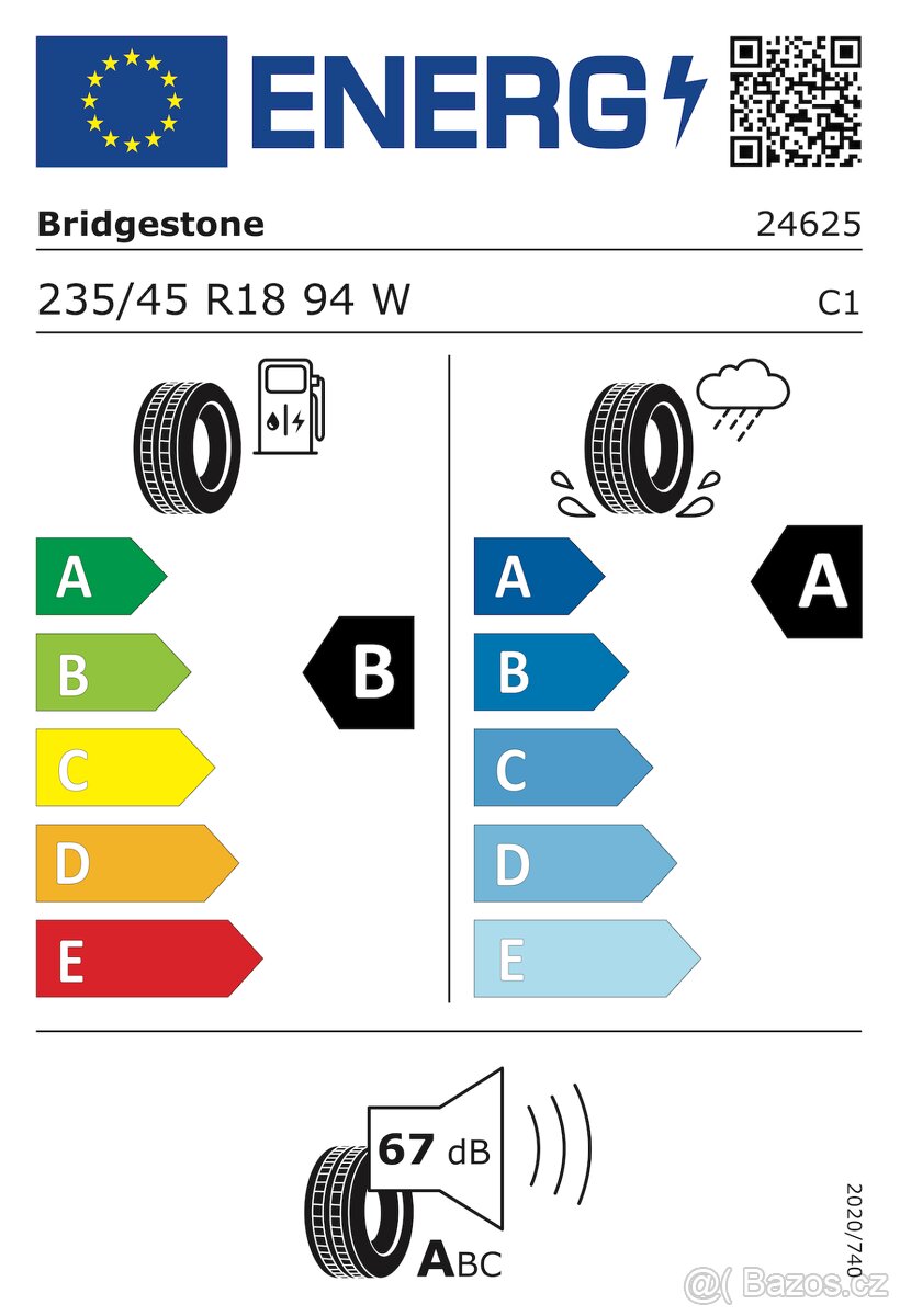 235/45 R18 Bridgestone Turanza 6