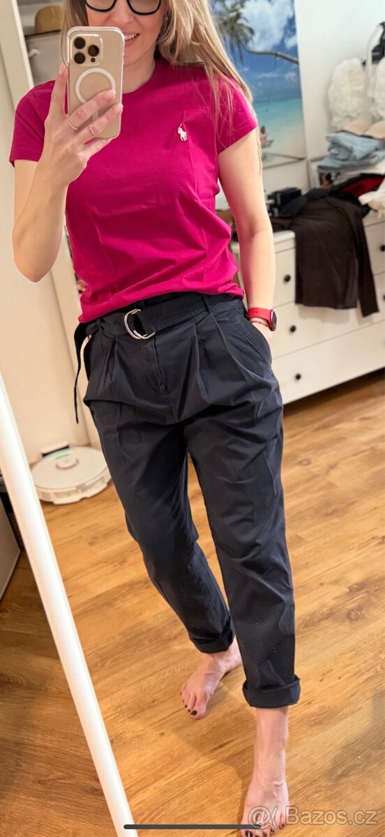 Dámské růžové triko Ralph Lauren