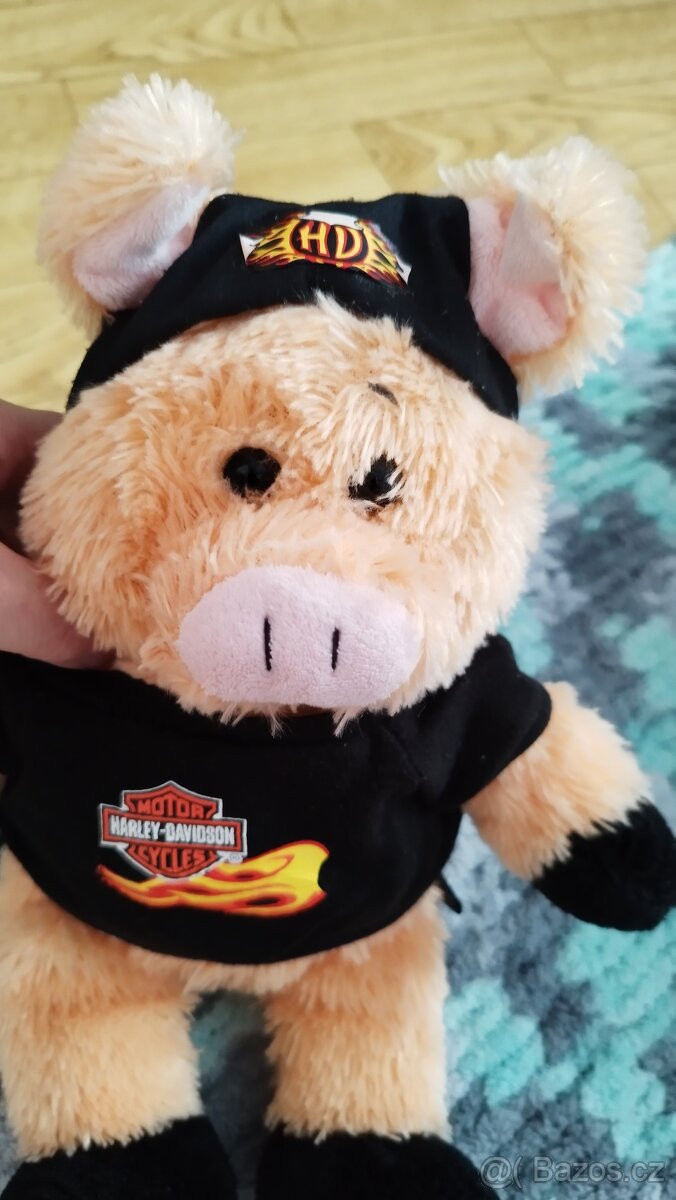 Harley Davidson plyšák