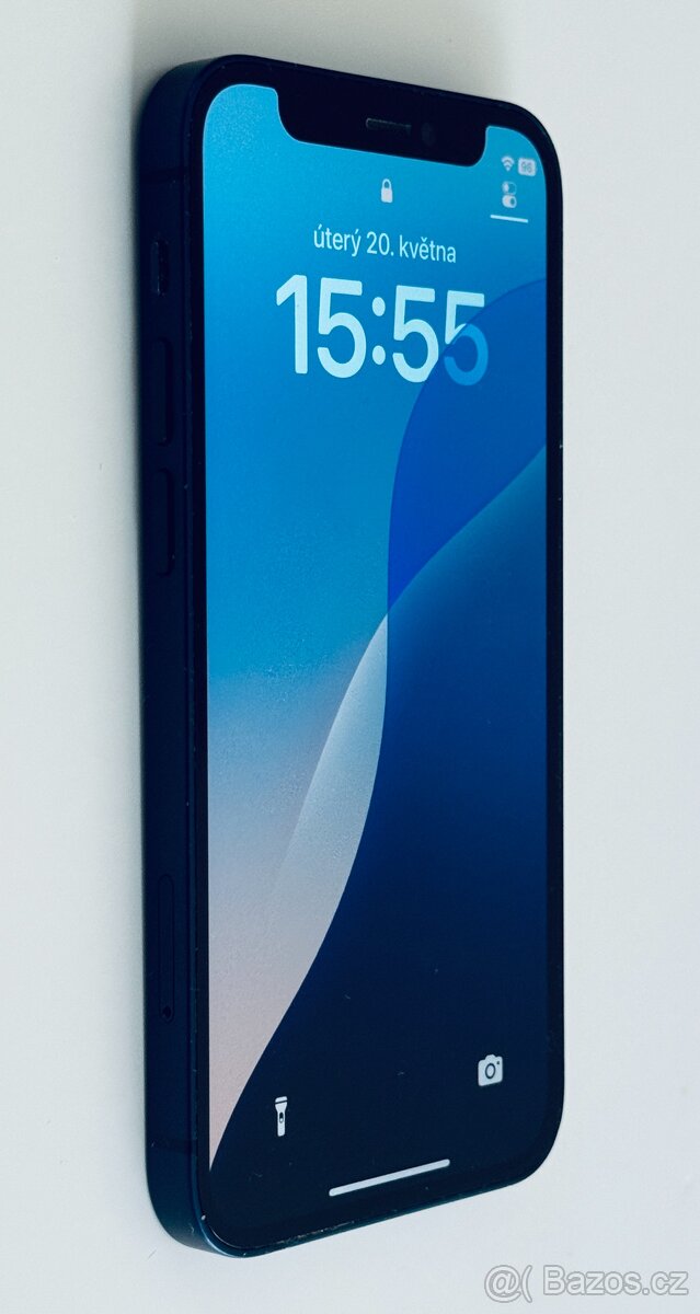 Apple iPhone 12 mini 128GB modrý + pouzdro a kabel