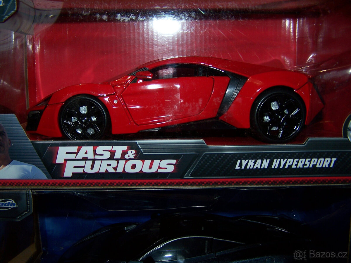 JADA Fast & Furious Rychle a zběsile 1/24 Lykan Hypersport