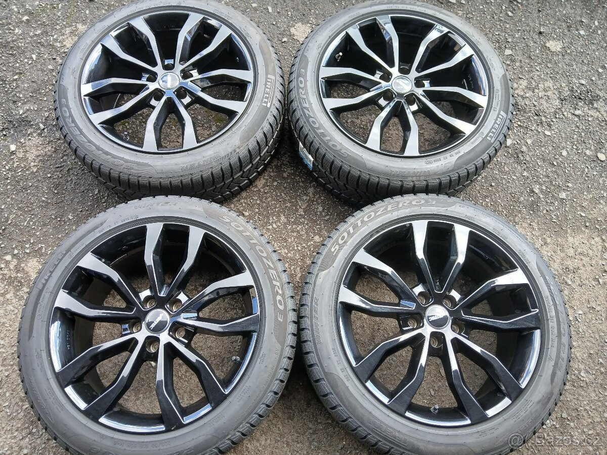Prodám sadu ALU kol Alutec 225/50R18 zimní