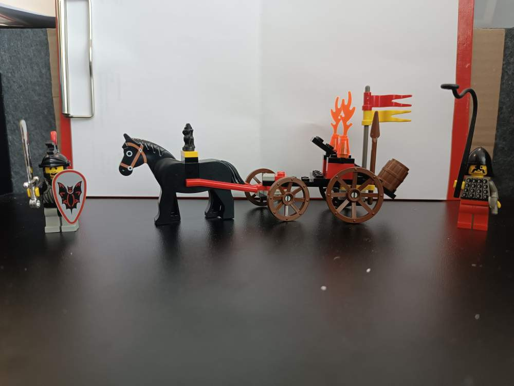 LEGO Castle 6027 Bat Lord's Catapult +návod