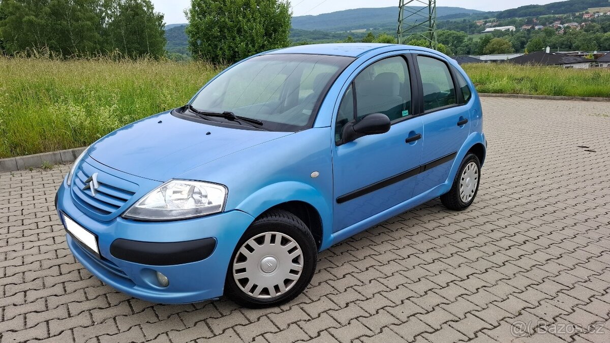 Citroen C3 / 1.1i / ČR / 2005 / NOVÁ STK DO 5/2027