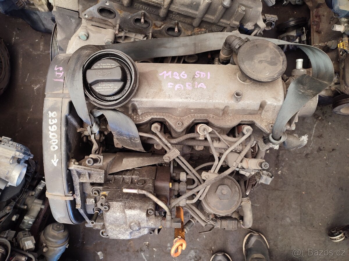 Prodám motor Škoda Fabia 1,9 NM č. 1126