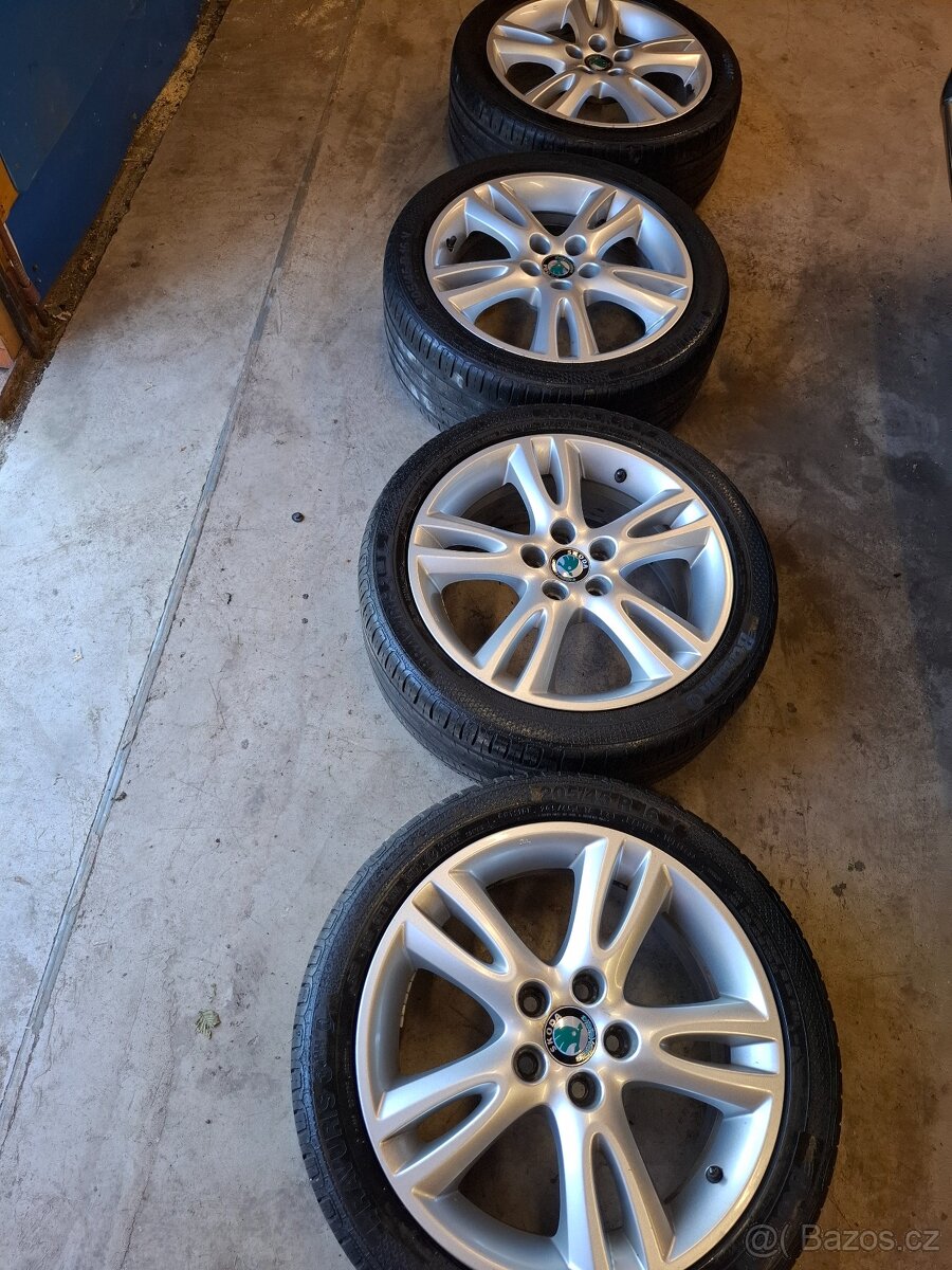 Alu kola originál Škoda Atria 16