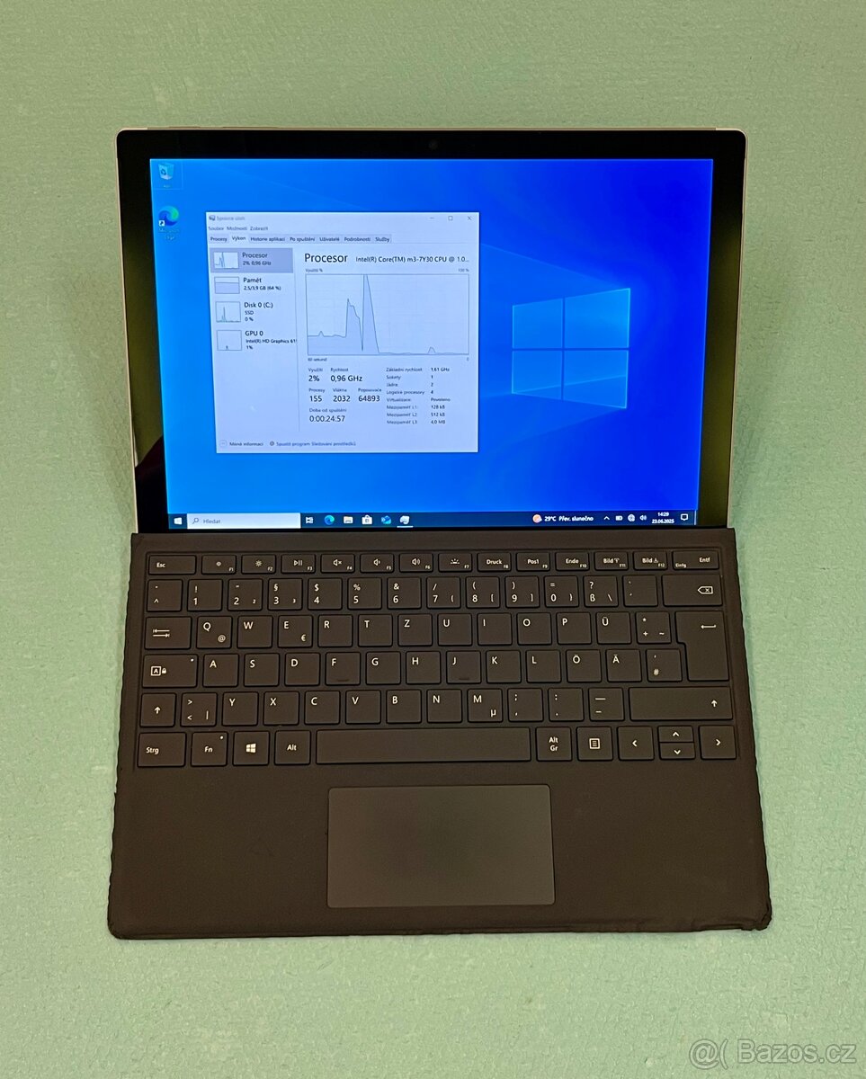 Microsoft Surface Pro 5 – 128 GB (model A1796)