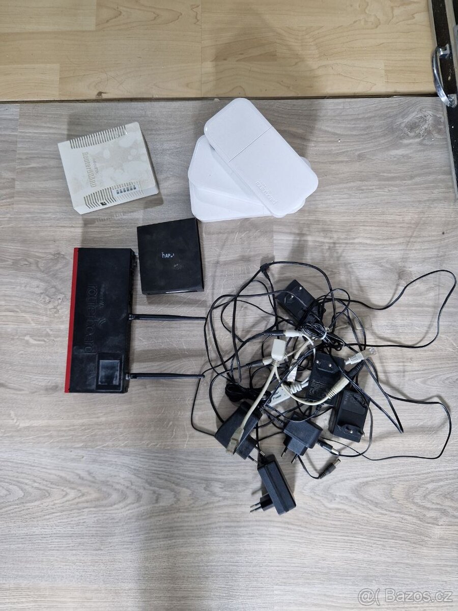 Sada mikrotik vybavení