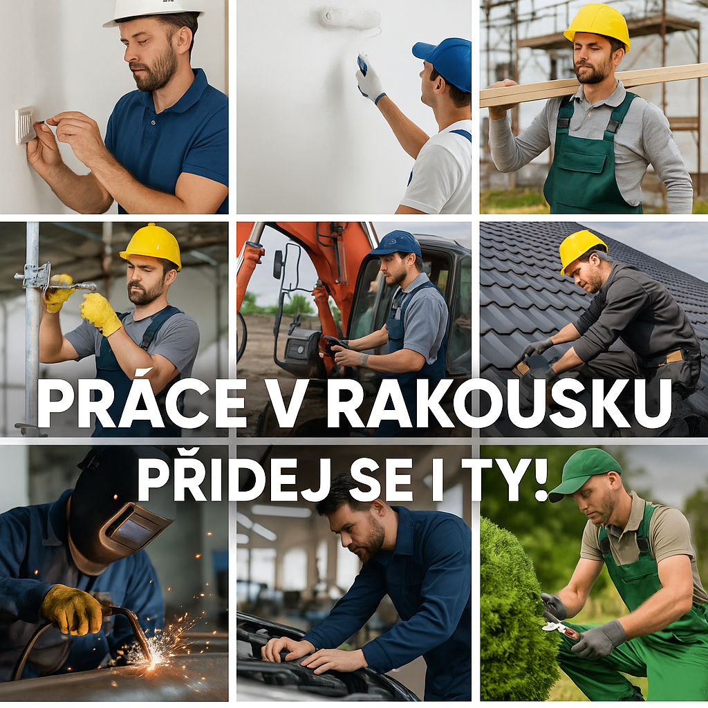🇦🇹 Práce v Rakousku – Vorarlbersko (M/Ž)