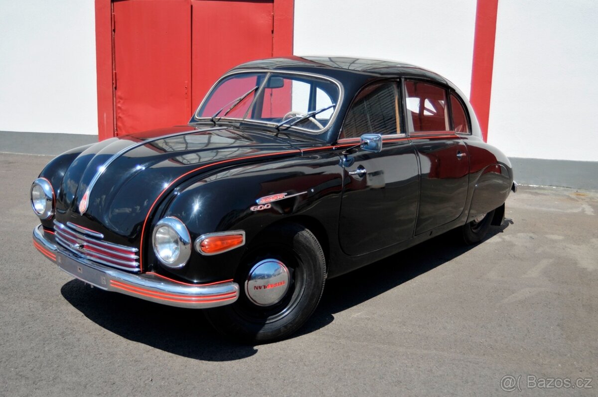 Tatra 600 - Tatraplan 1950, platné doklady