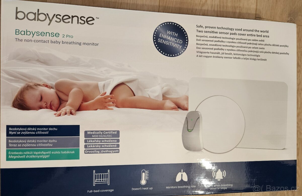 Monitor dechu BABYSENSE 2 PRO