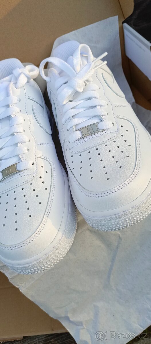 Boty nike air force White