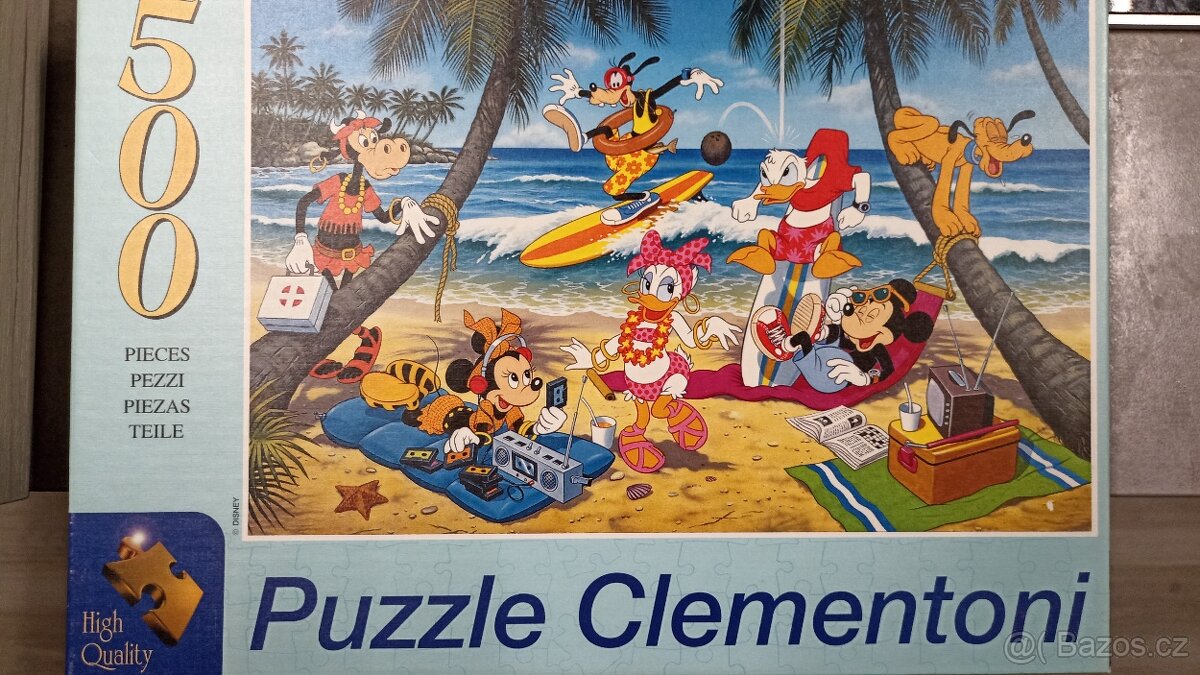 Koupím puzzle Disney