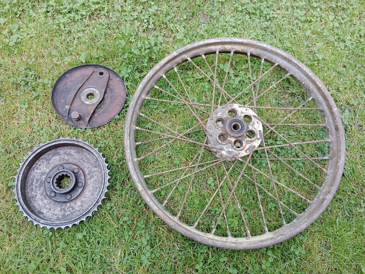 Zadní kolo DKW NZ 350/1