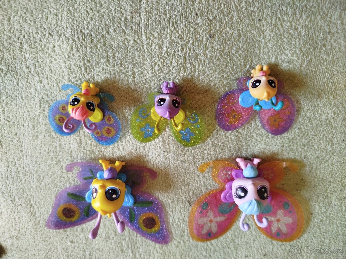 LPS Littlest pet shop zvířátka -motylci