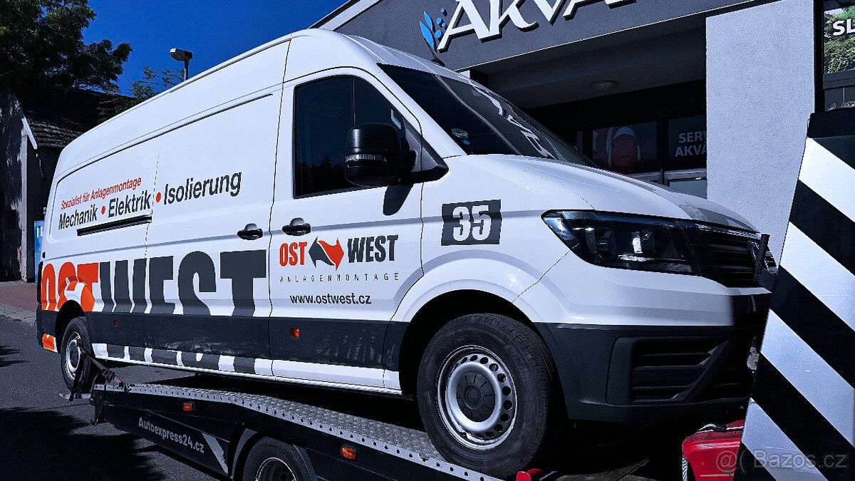 Vůz na díly VW Crafter 35 L3H3 FL 2019 DAVA RHE LB9A