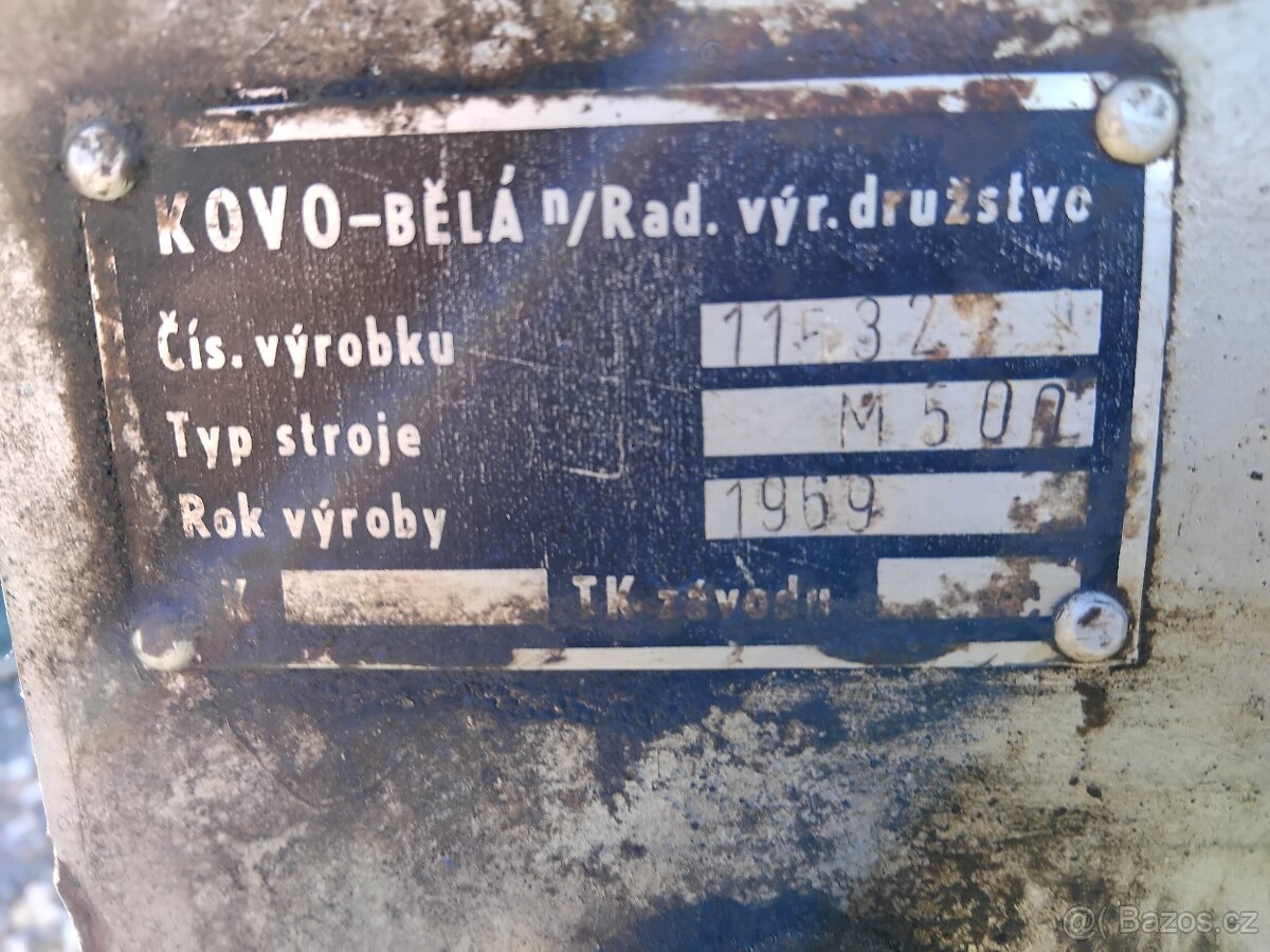 Stavební míchačka Kovo Bělá
