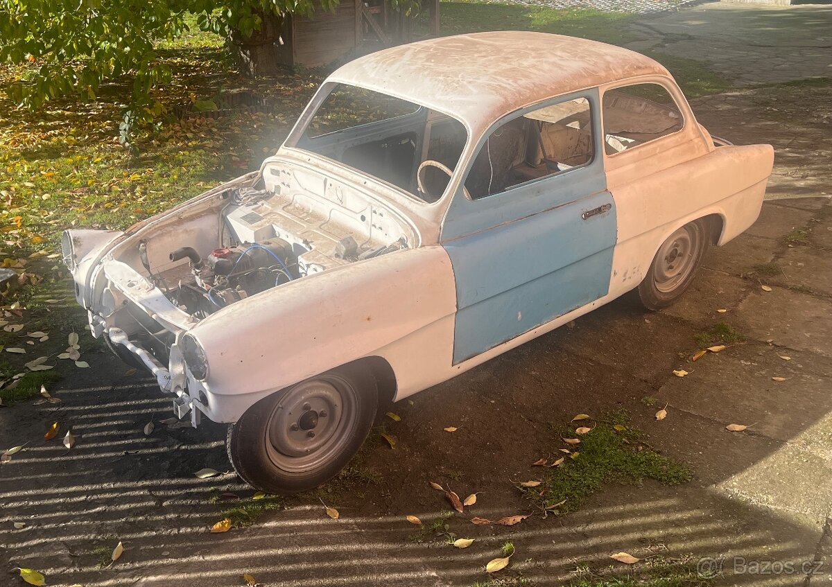 Škoda Octavia super 440 1961 projekt kastle motor nápravy