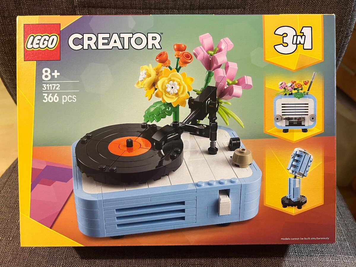 Lego Creator 31172 - Gramofon s květinami