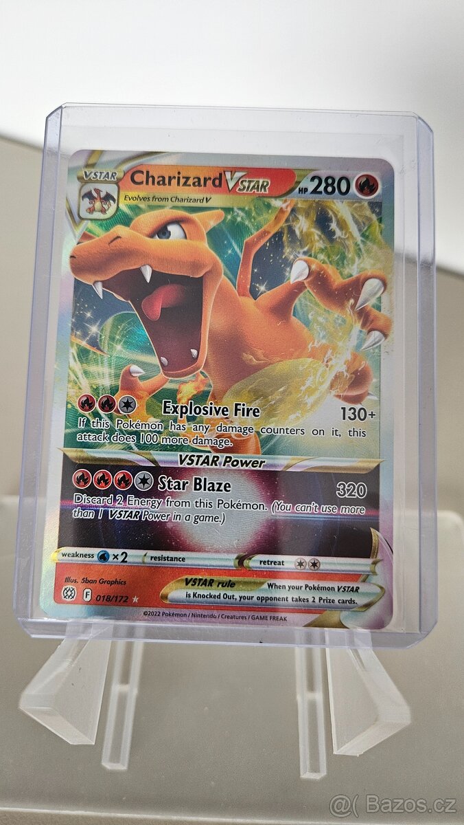 Pokémon karta / Charizard VSTAR (BRS 018)