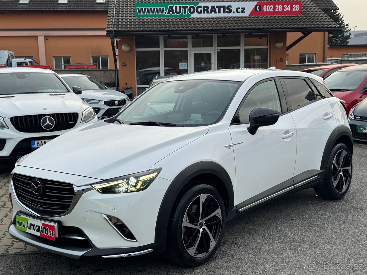 Mazda CX-3,  2.0i-4X4-LED.HEDA.KŮŽ.NAVI.TOP