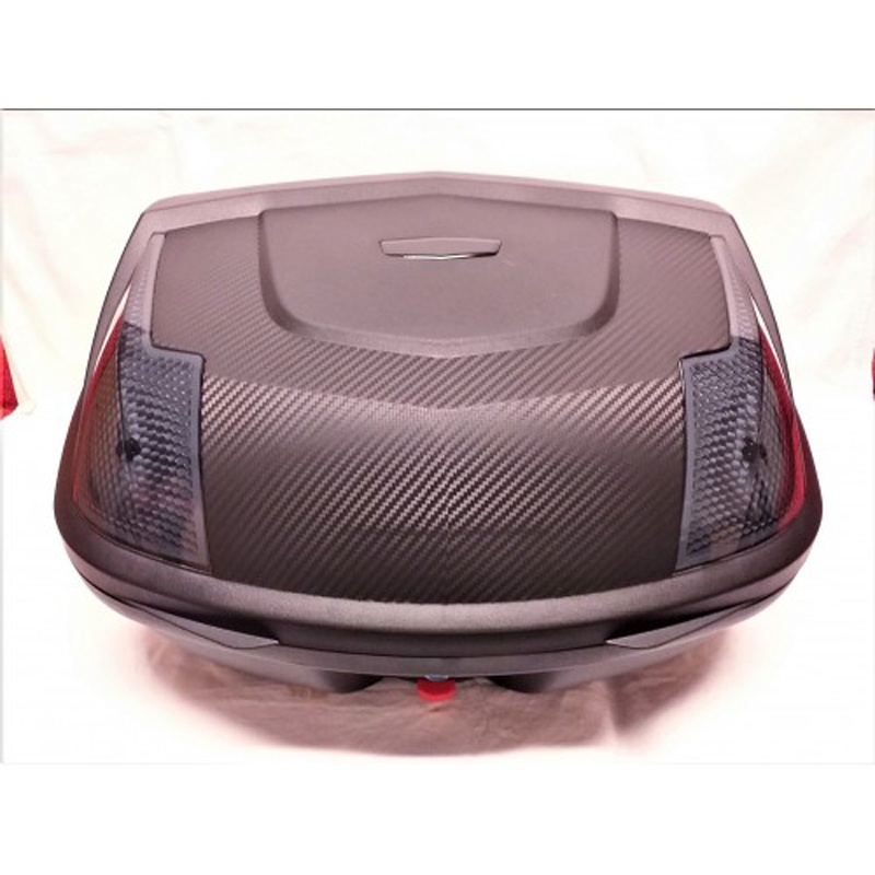 Velký kufr na motorku nebo skútr - 56 litrů,na 2 helmy. Nový