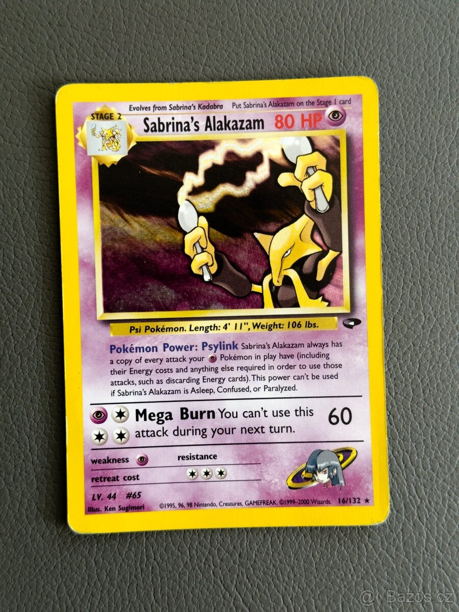 [Sabrina's Alakazam] [16/132] [2000 - Gym Challenge] - MP