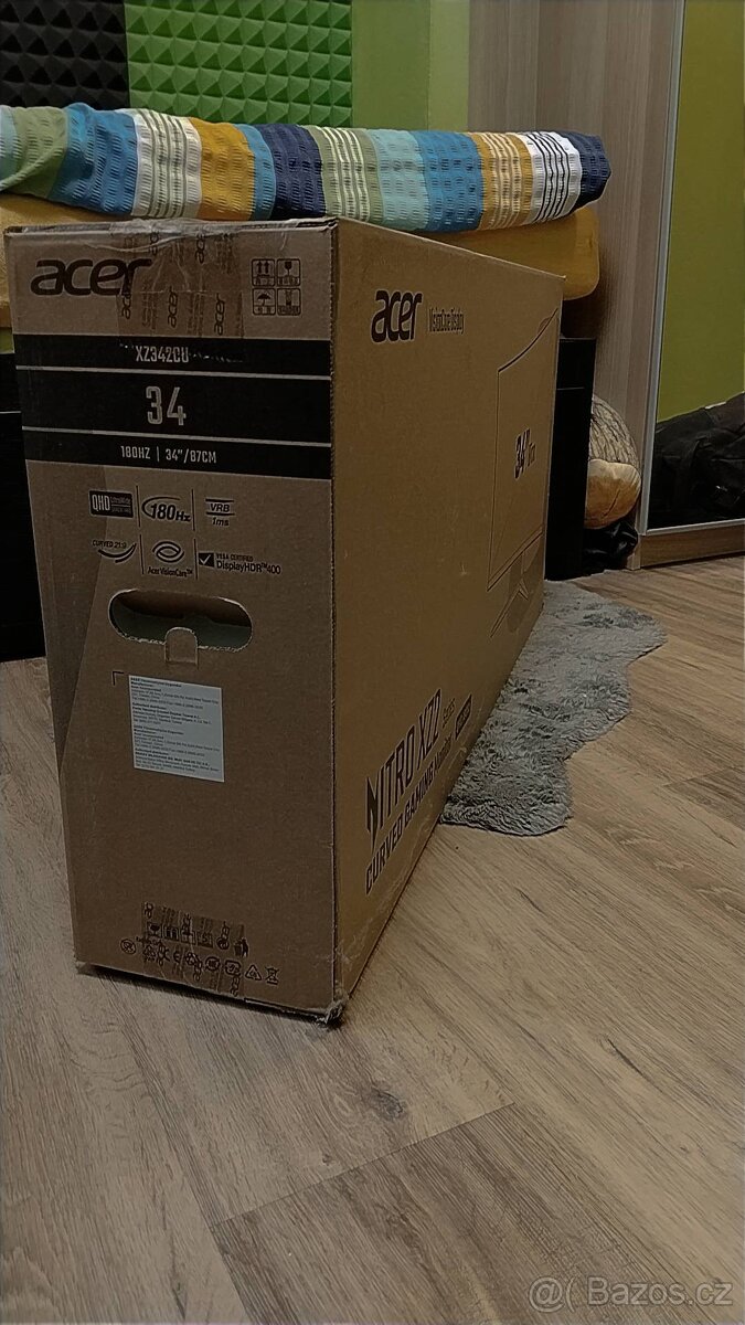 Prodám herní monitor Acer Nitro XZ342CU V3