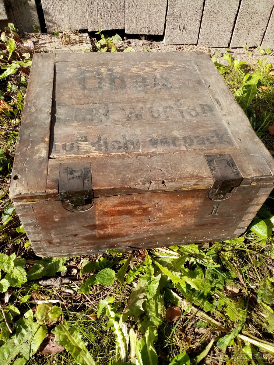 Bedna na munici, II. světová, wehrmacht