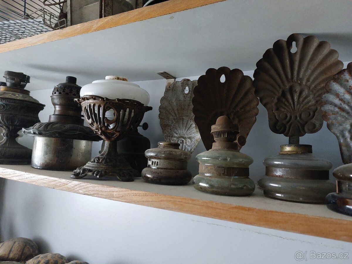 Petrolejová lampa díly